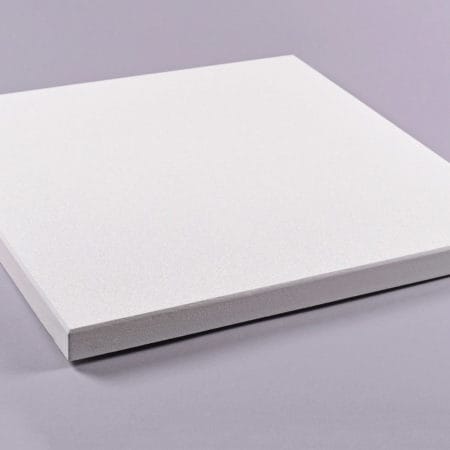 Loke™ 40mm Hvit lyddempende plate